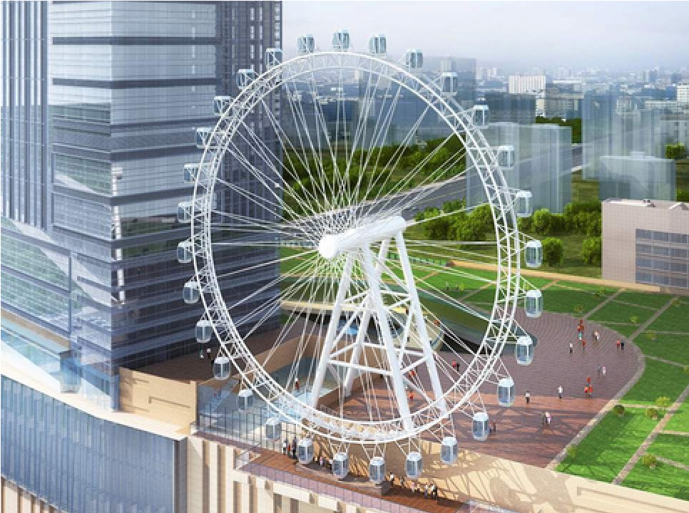 56m Hanging Ferris Wheel