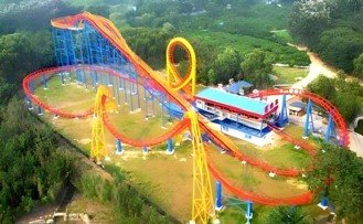 Three Ring Roller Coaster